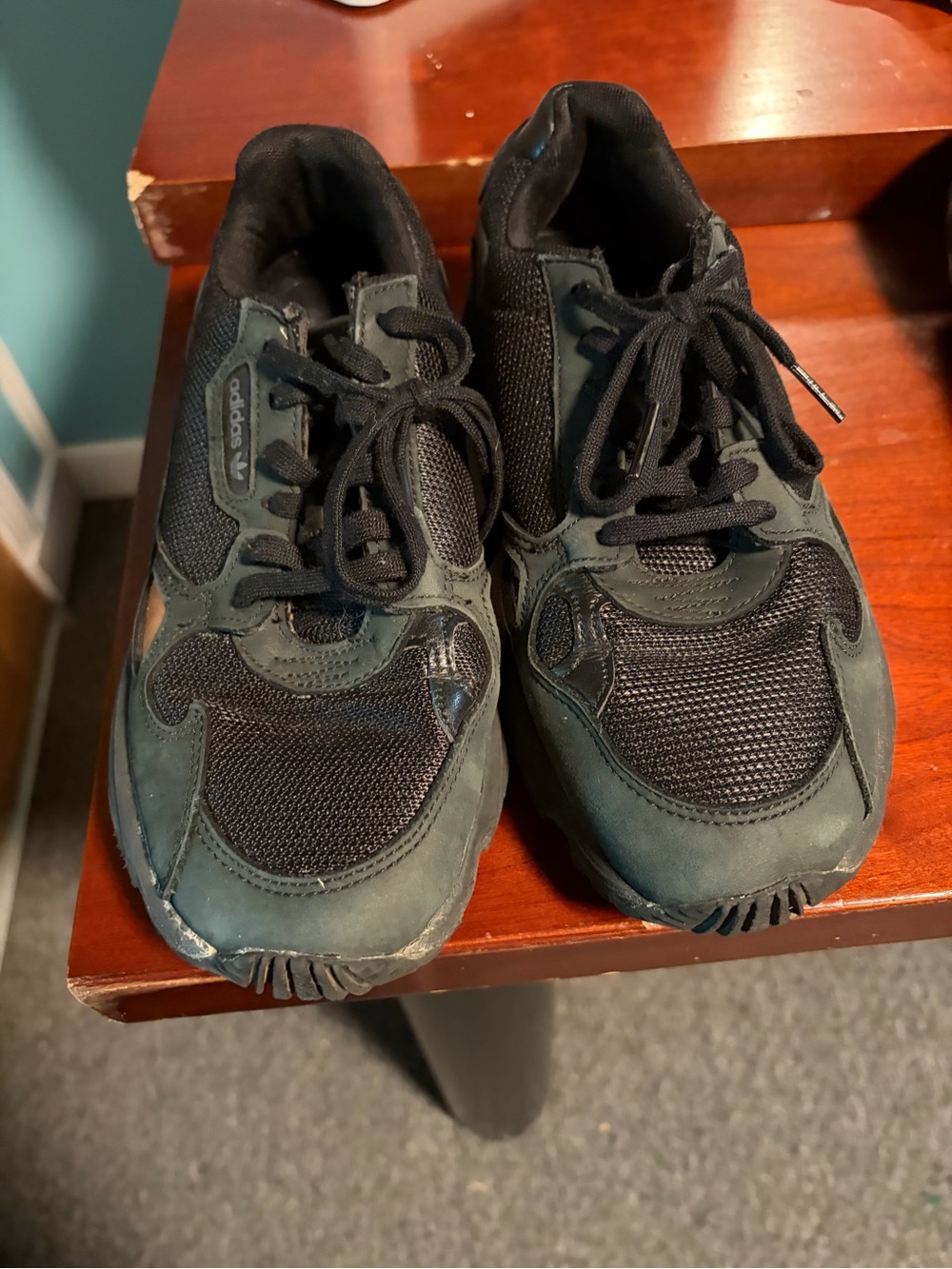 adidas Black Athletic Sneakers